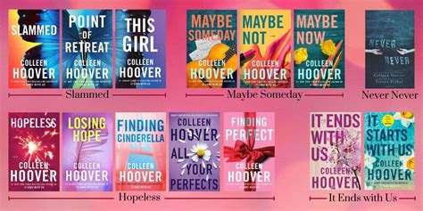 in what order should you read colleen hoover books? Should we start with her debut novel or go straight to her latest release?