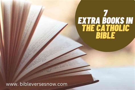 what are the extra books in the catholic bible? The significance of these texts extends far beyond their inclusion in the Catholic canon.